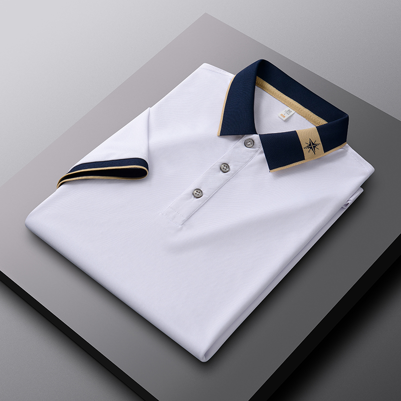 Polo Shirt Pique - Luxury high-quality ice silk short sleeve