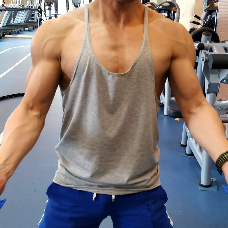 Tank Top Muscle - Men's Gym Workout Bodybuilding Tank Tops