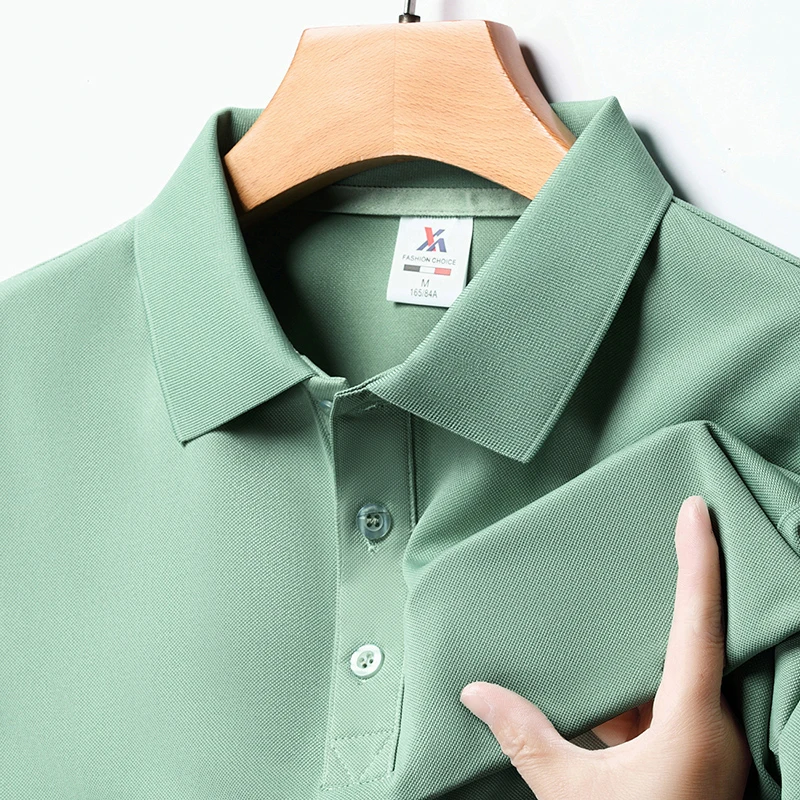 Men's Fashion Solid Short Slee - Polo Shirt Pique のレビューと価格