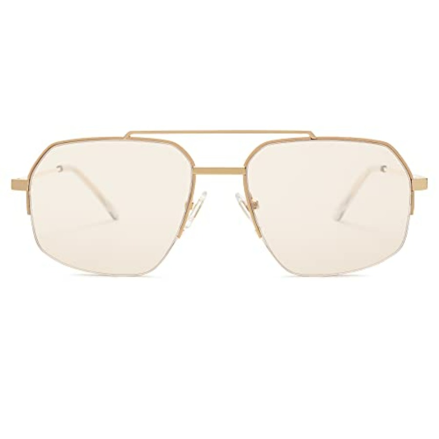 SOJOS Trendy Aviator Sunglasse - Sunglasses Aviator Polarized のレビューと価格