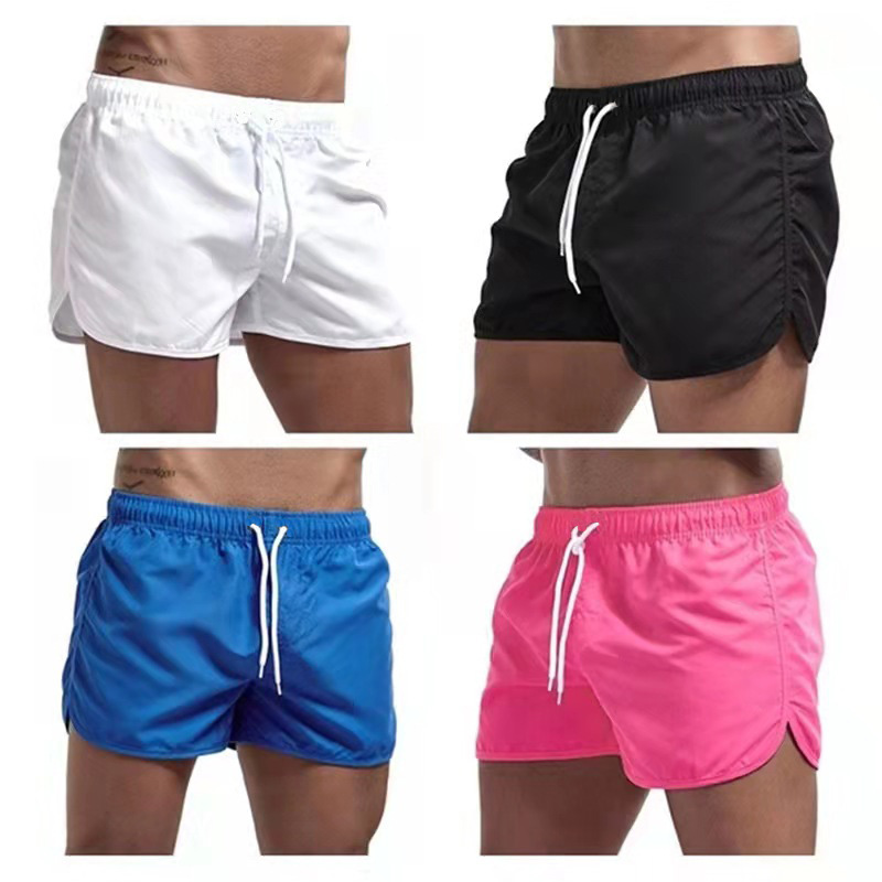 Men's 2026 Solid Drawstring Br - Trunks Board Surf のレビューと価格