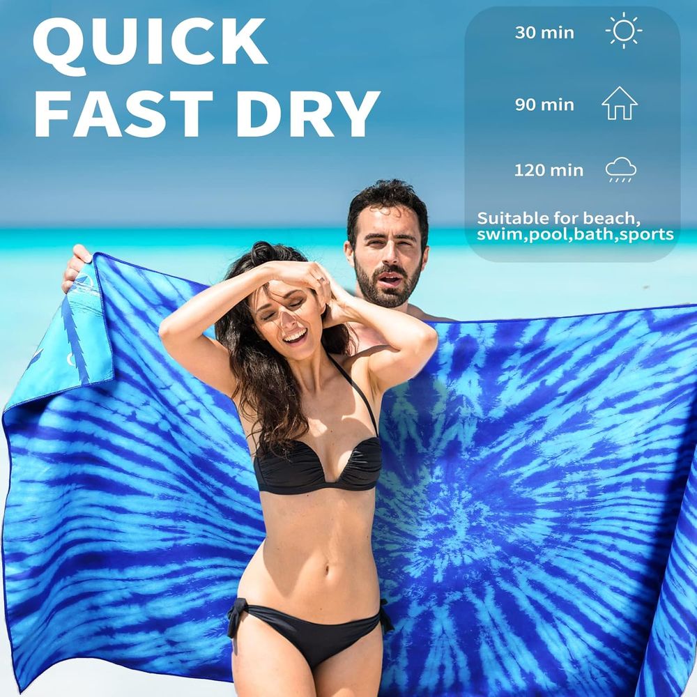 Lightweight Oversized 71x32 Be - Beach Towel Large のレビューと価格
