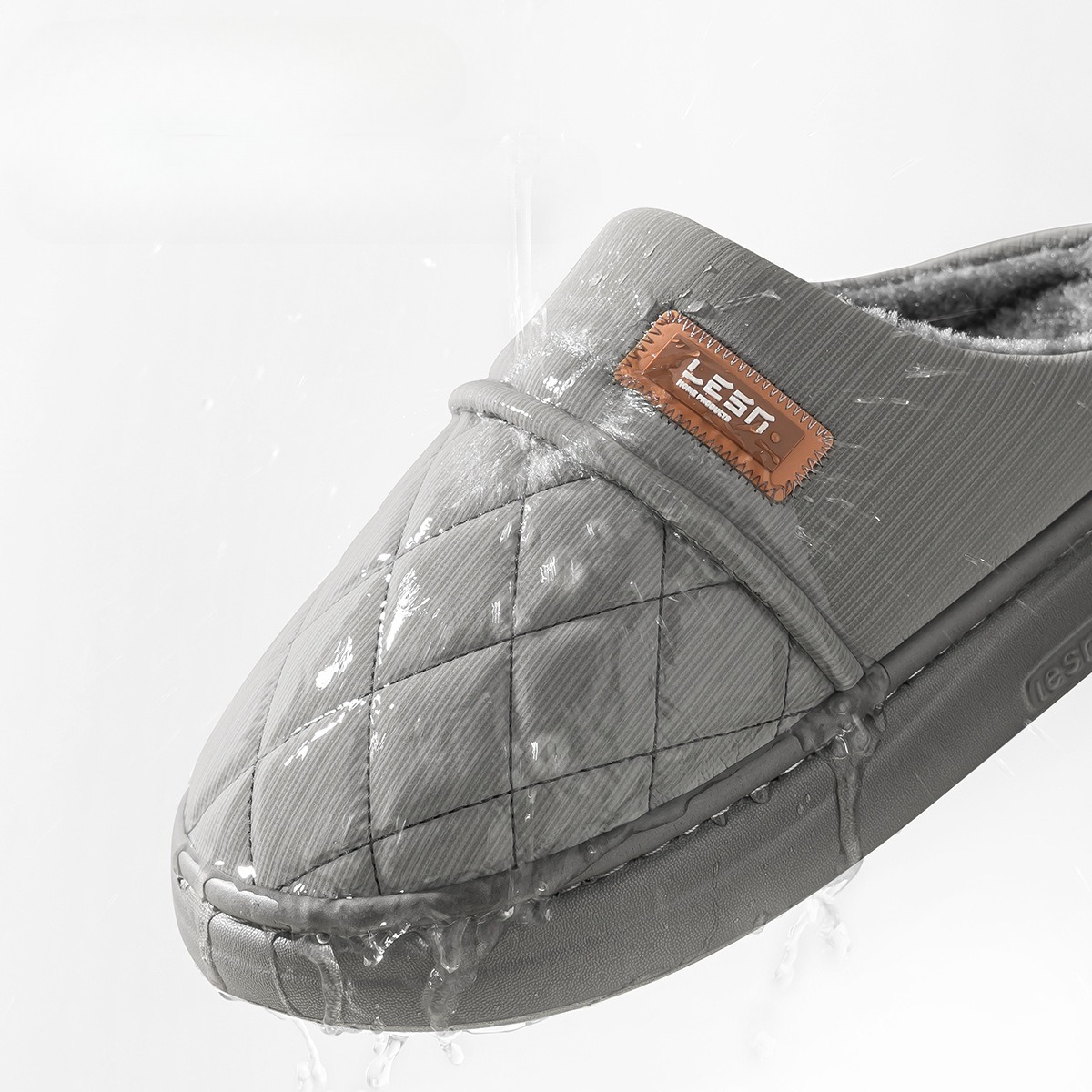 Winter Warm Slipper Women Men  - Flip Flop Leather Men のレビューと価格