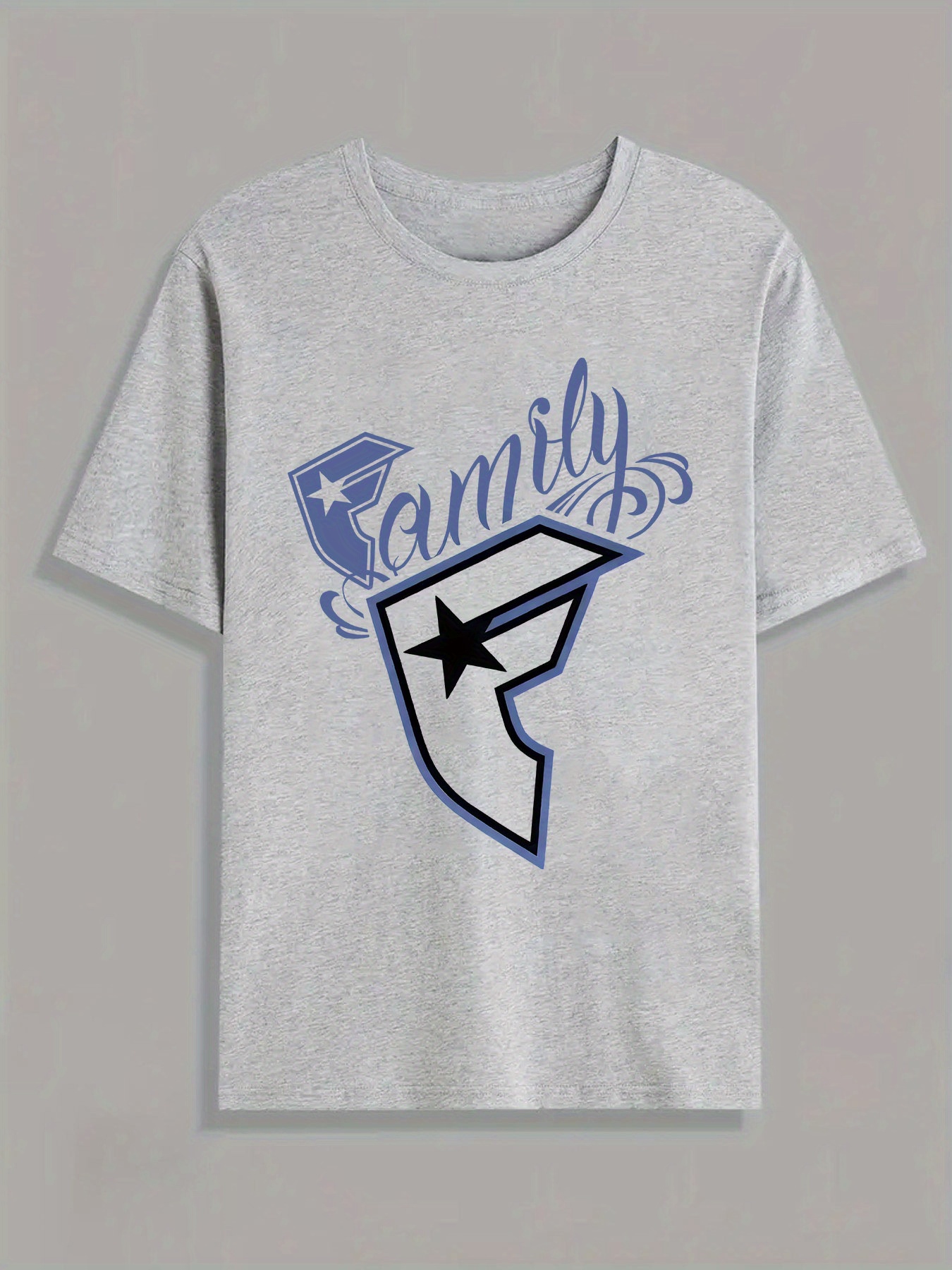 Men's Casual T-Shirt Family Gr - Tee Graphic Print のレビューと価格