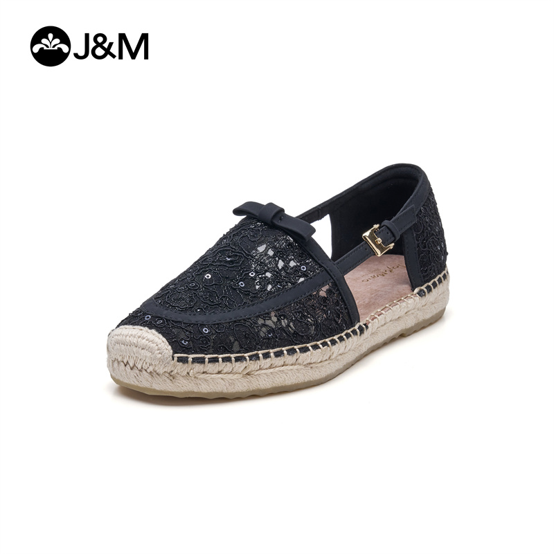 J&M Women Loafers Korean Flora - Espadrille Slip On のレビューと価格