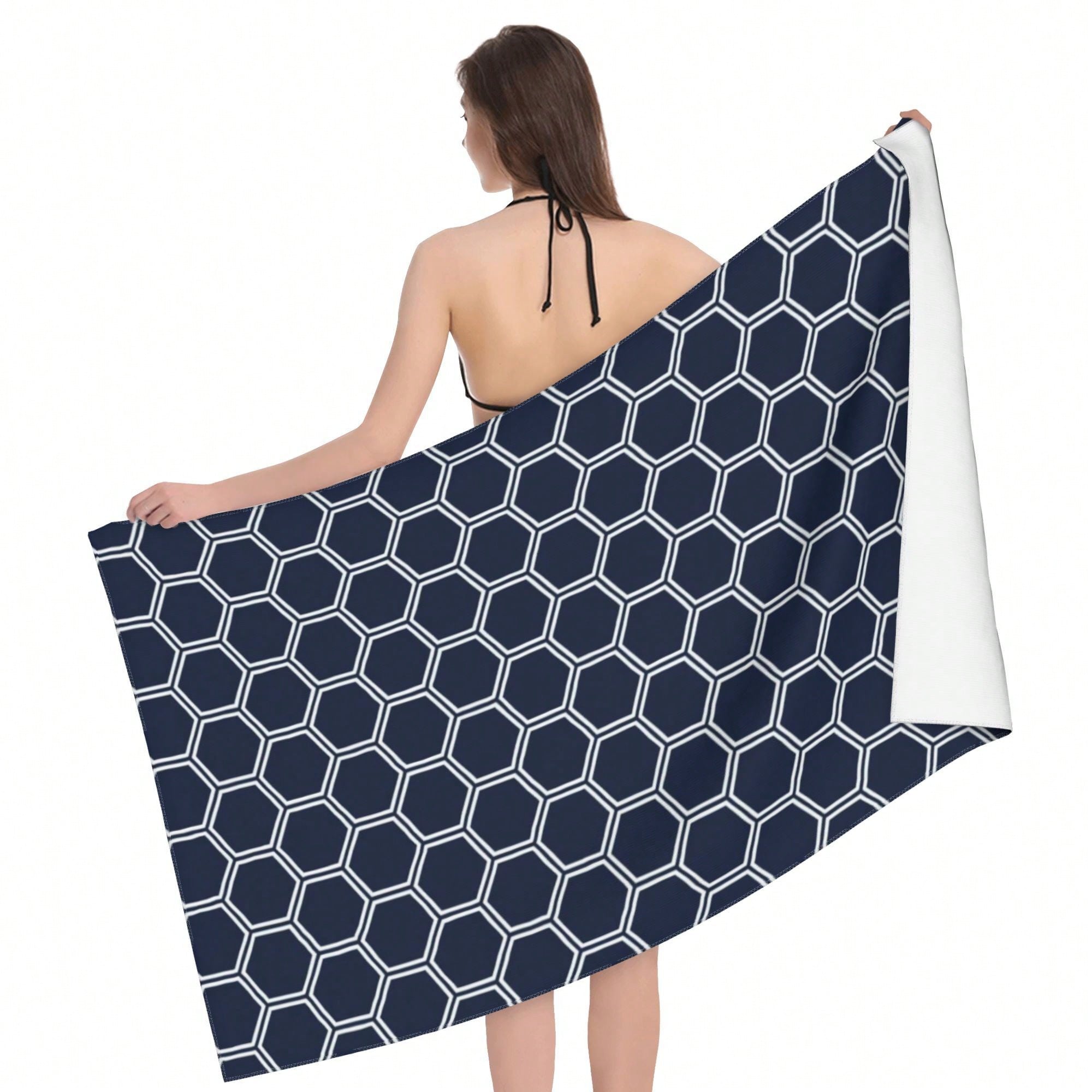 Geometric Pattern Cla1ssic StY - Beach Towel Large のレビューと価格