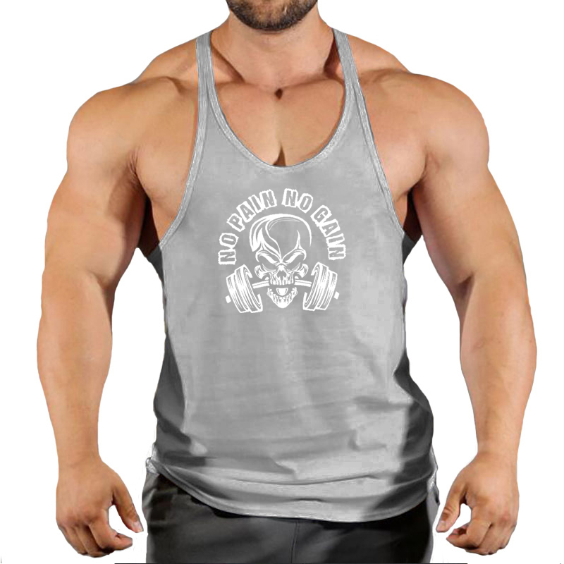 New Hot Sale Mens Printed Tank - Tank Top Muscle のレビューと価格