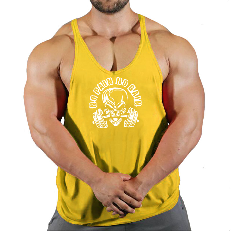 New Hot Sale Mens Printed Tank - Tank Top Muscle のレビューと価格
