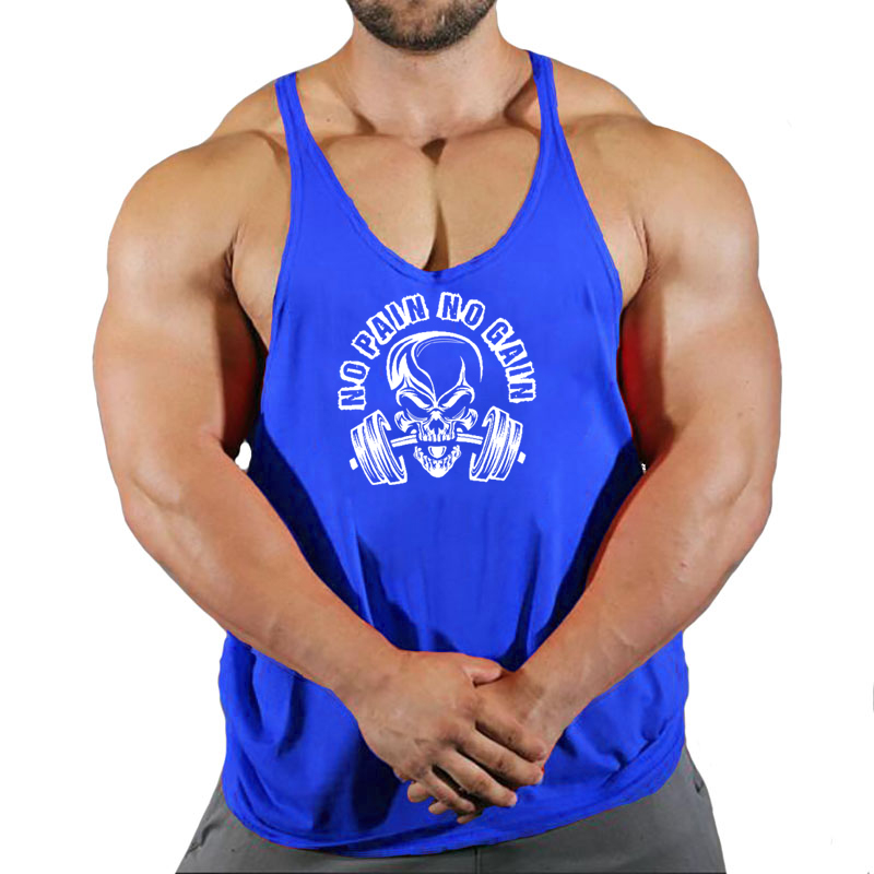 New Hot Sale Mens Printed Tank - Tank Top Muscle のレビューと価格