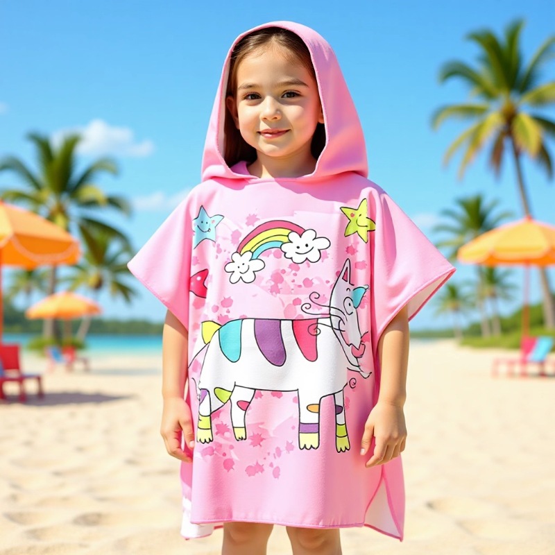 Large Size Children's Soft Qui - Beach Towel Large のレビューと価格