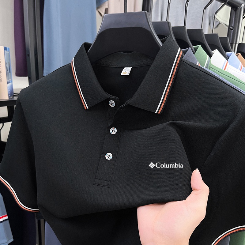 Summer men's new lapel short s - Polo Shirt Pique のレビューと価格