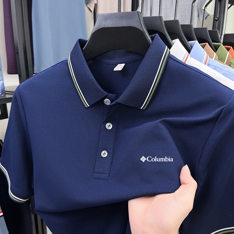 Summer men's new lapel short s - Polo Shirt Pique のレビューと価格