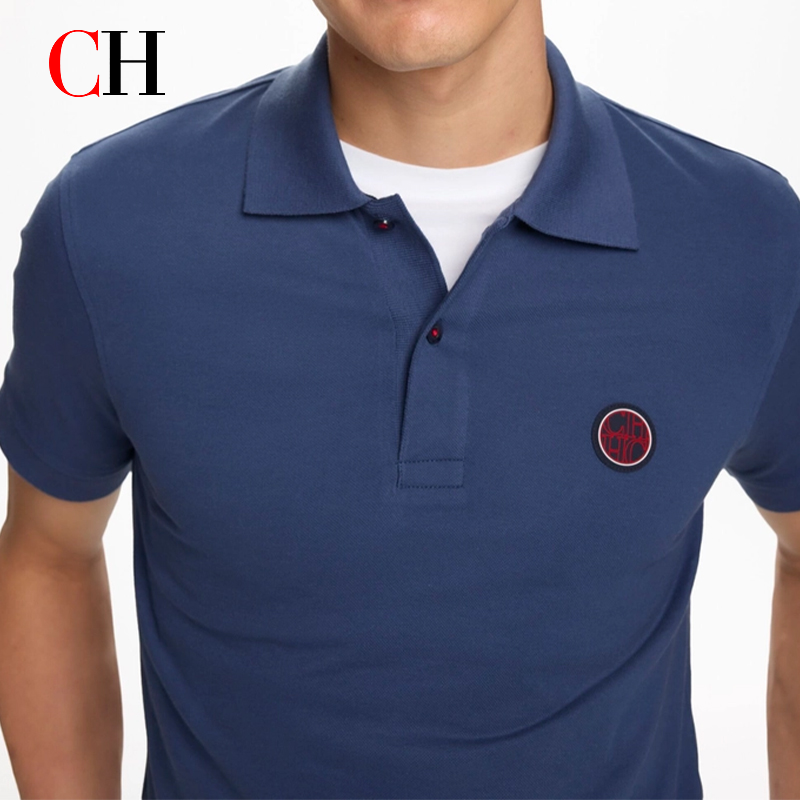 CH Red Accent Circular Rubber  - Polo Shirt Pique のレビューと価格
