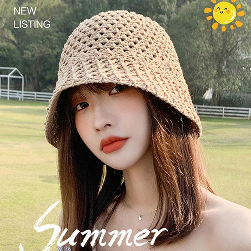 New Girls Sun Hat Wide Brim Fl - Bucket Hat Straw のレビューと価格