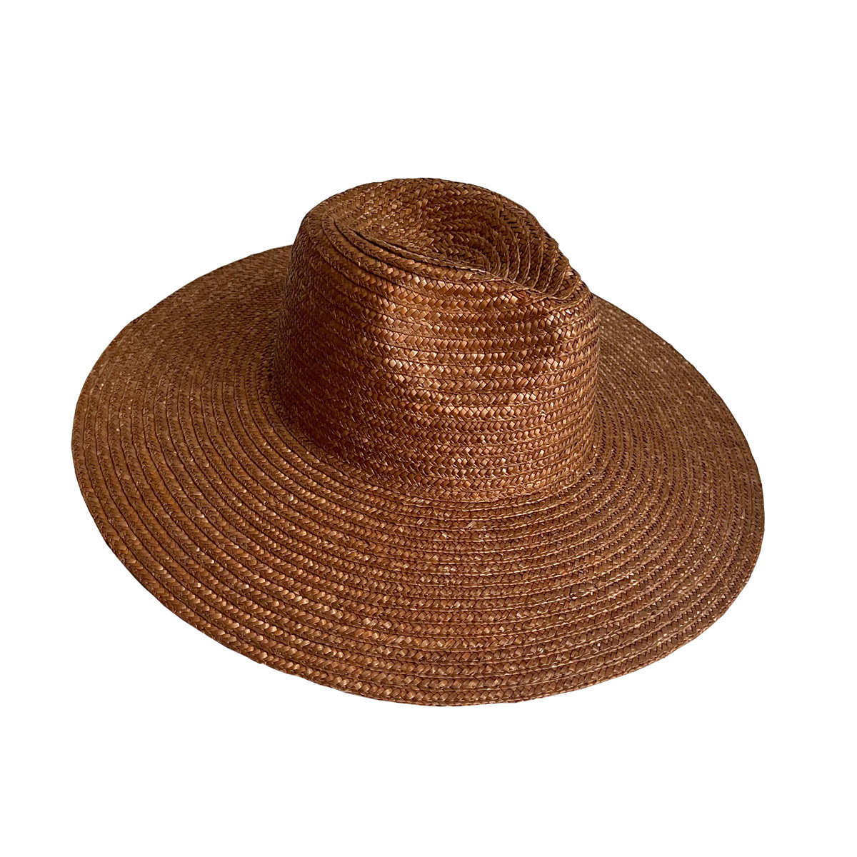 Large Brim Panama Straw Hat Fo - Bucket Hat Straw のレビューと価格
