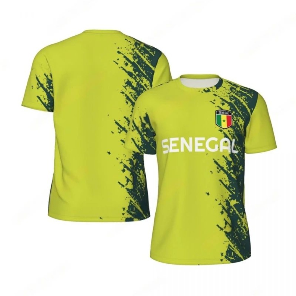 2026 New Summer Senegal Flag G - Tee Graphic Print のレビューと価格