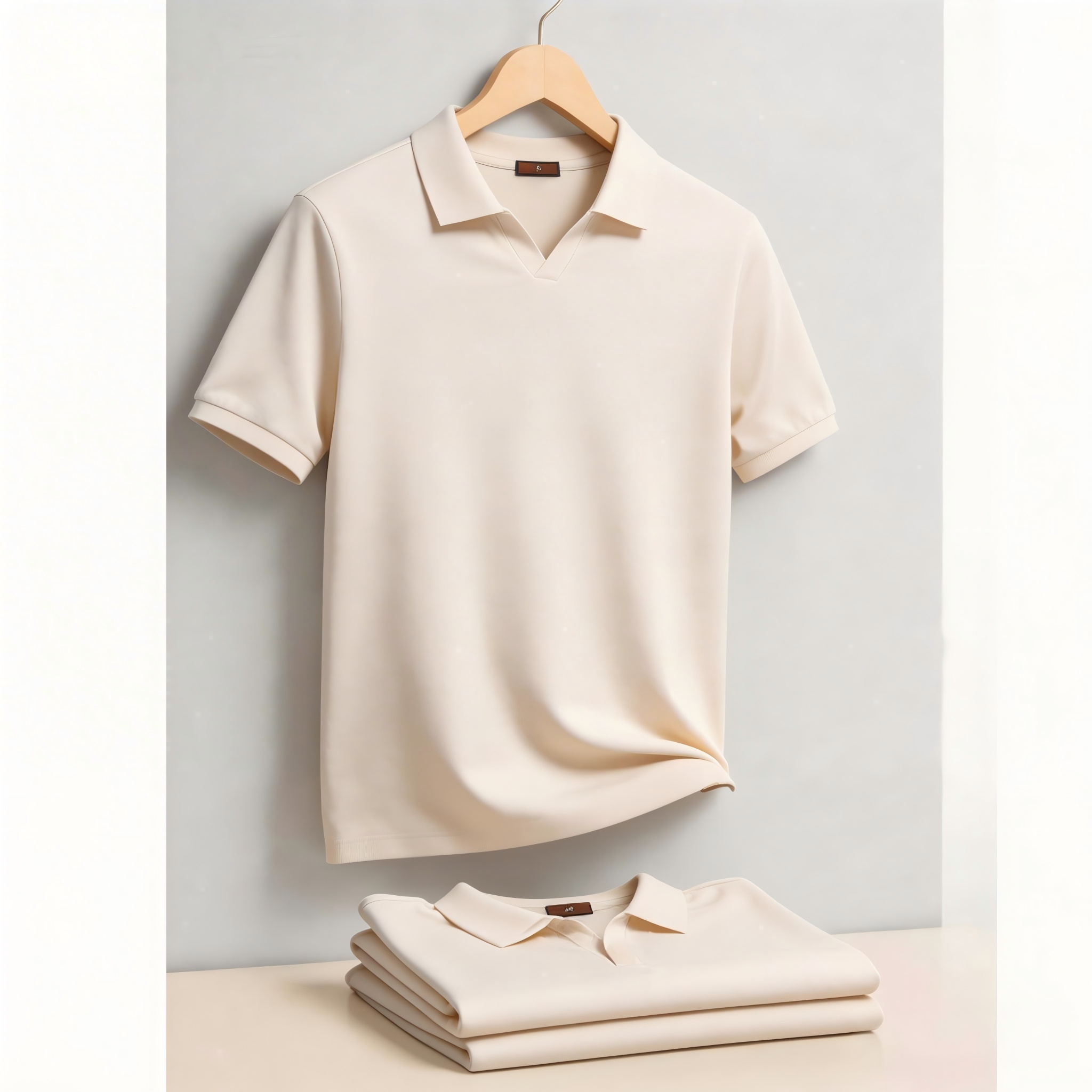 AIOPESON Men's Breathable Silk - Polo Shirt Pique のレビューと価格