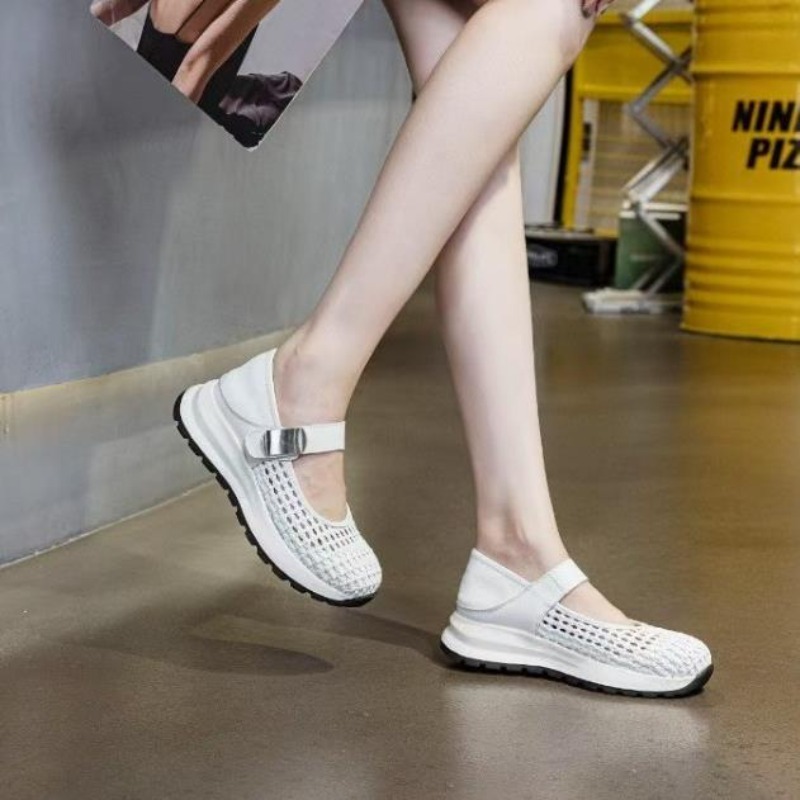 Women's Genuine Leather Braide - Espadrille Slip On のレビューと価格