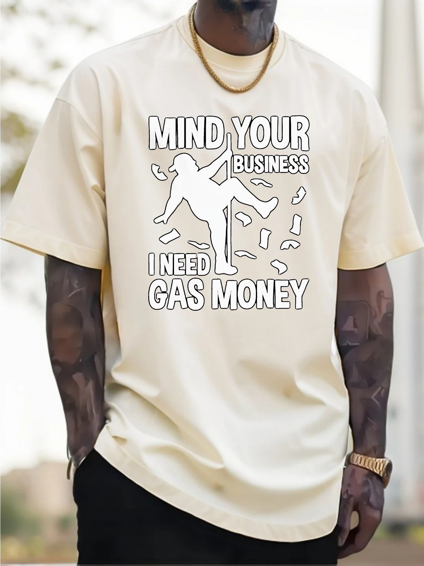 Pure Cotton Men'S T-Shirt with - Tee Graphic Print のレビューと価格