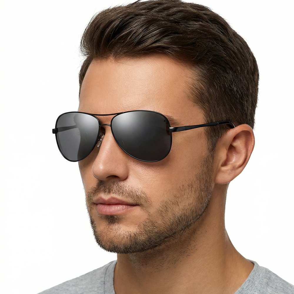 Classic Pilot Polarized Sungla - Sunglasses Aviator Polarized のレビューと価格