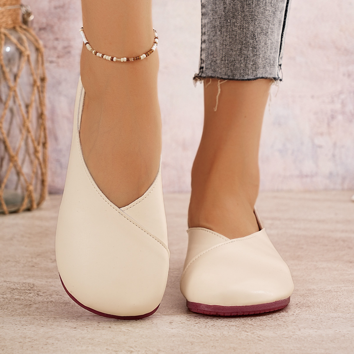 Spring and Autumn SolidColor S - Espadrille Slip On のレビューと価格