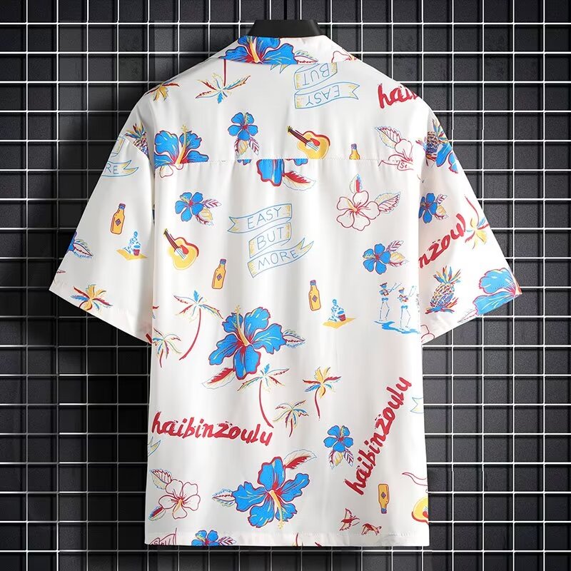 Resort Casual Short-Sleeved Sh - Resort Shirt Floral のレビューと価格