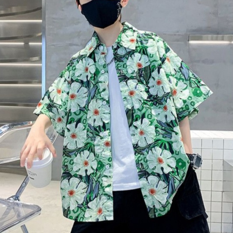 Boys' Floral Shirt Summer Set  - Resort Shirt Floral のレビューと価格