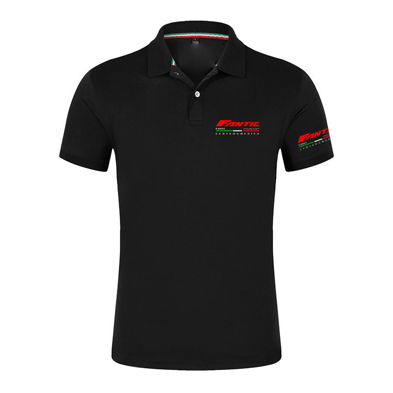 Men's Fantic Motor Logo Print  - Polo Shirt Pique のレビューと価格