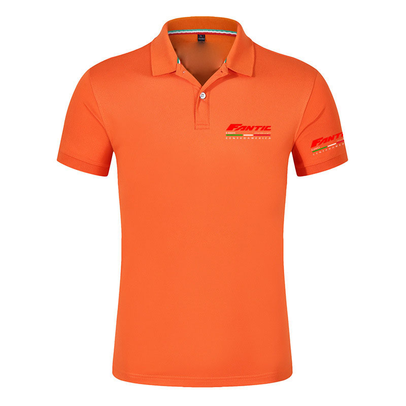 Men's Fantic Motor Logo Print  - Polo Shirt Pique のレビューと価格