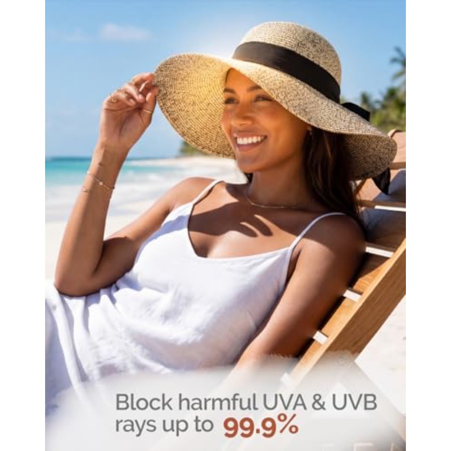 Hat Hut Wide Brim Beach Sun Ha - Packable Hat Nylon のレビューと価格