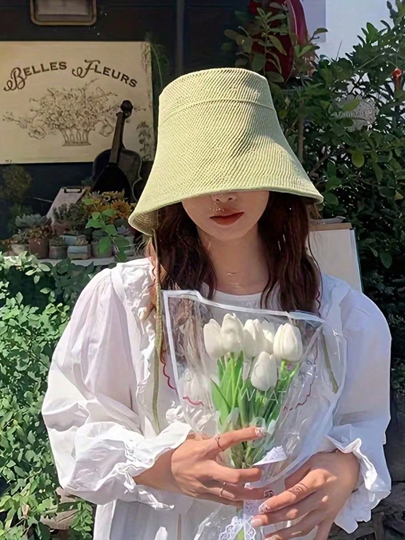 Straw Wide-Brim Sun Hat For Wo - Bucket Hat Straw のレビューと価格