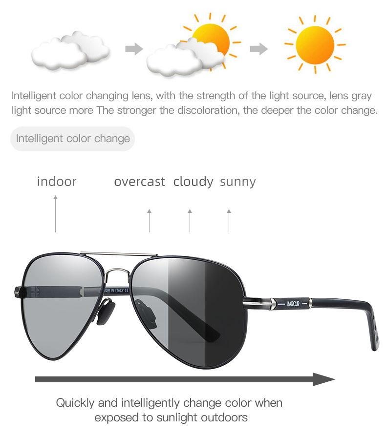 BARCUR Polarized Mens Sunglass - Sunglasses Aviator Polarized のレビューと価格
