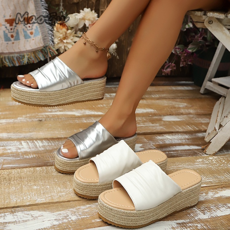 Women's Ruched Espadrille Wedg - Espadrille Slip On のレビューと価格