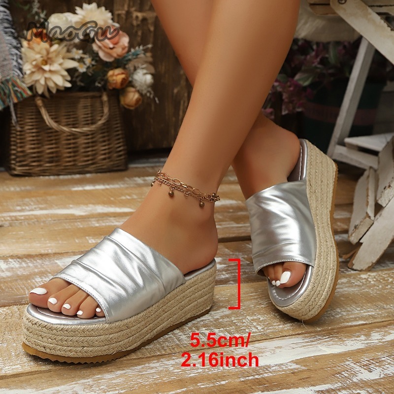 Women's Ruched Espadrille Wedg - Espadrille Slip On のレビューと価格