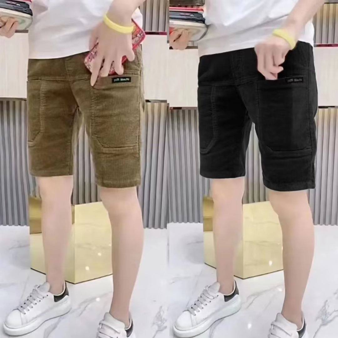 Slim Fit Summer Thin Corduroy  - Shorts Chino Slim のレビューと価格