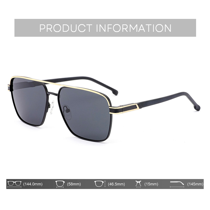 BLUEMOKY Fashion Metal Pilot P - Sunglasses Aviator Polarized のレビューと価格