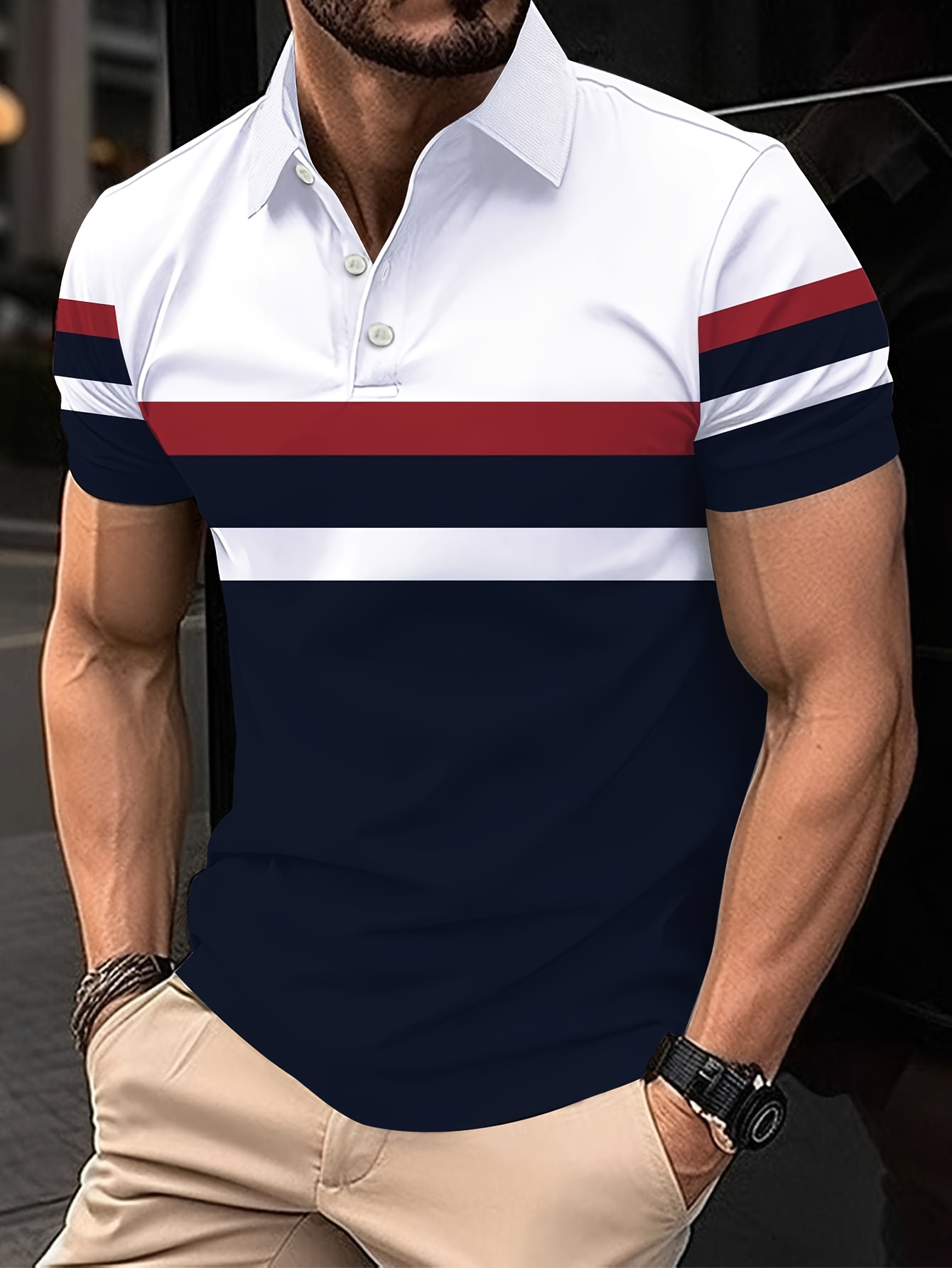 The 2025 summer new men's POLO - Polo Shirt Pique のレビューと価格
