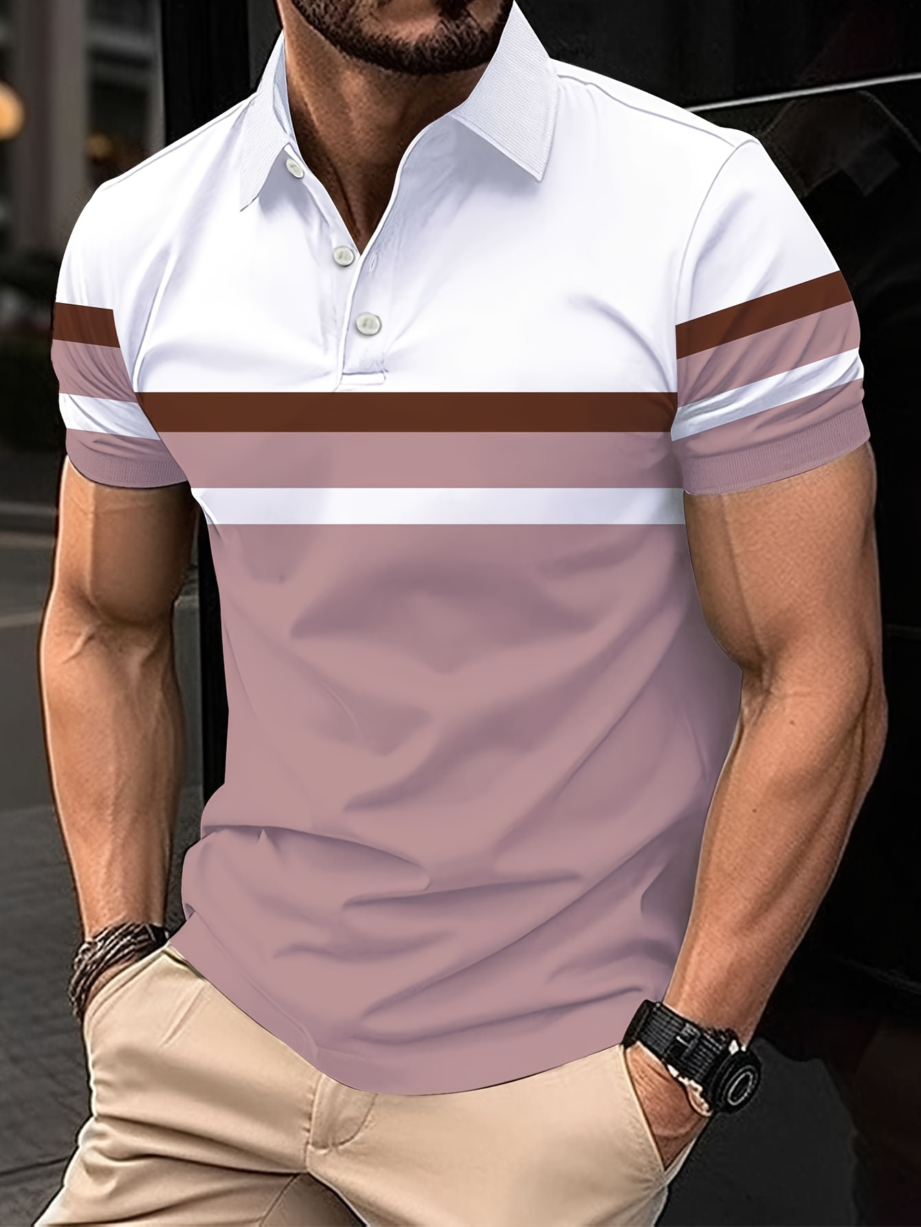 The 2025 summer new men's POLO - Polo Shirt Pique のレビューと価格
