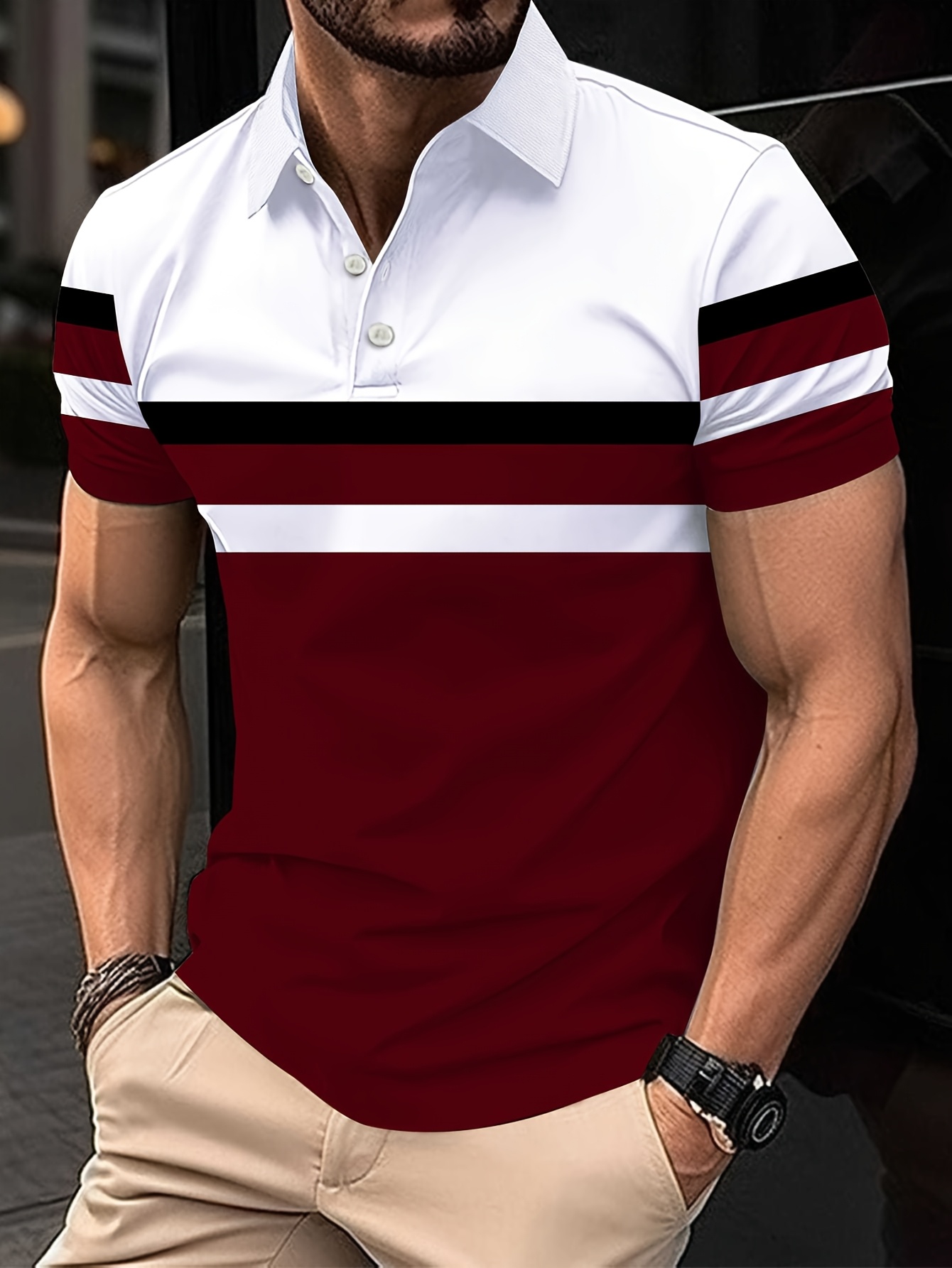 The 2025 summer new men's POLO - Polo Shirt Pique のレビューと価格