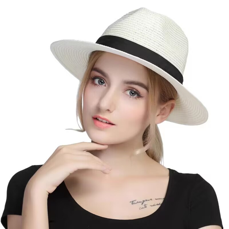 Large Size 56-60cm New Natural - Bucket Hat Straw のレビューと価格