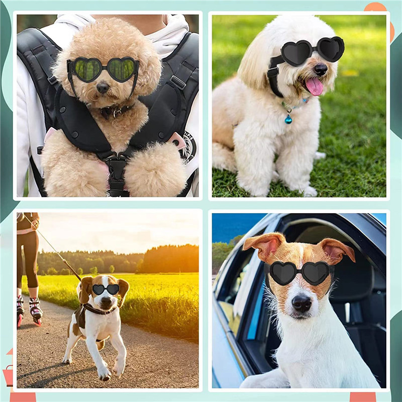 1 PC Heart-shaped Small Dog Su - Sunglass Retainer Cord のレビューと価格