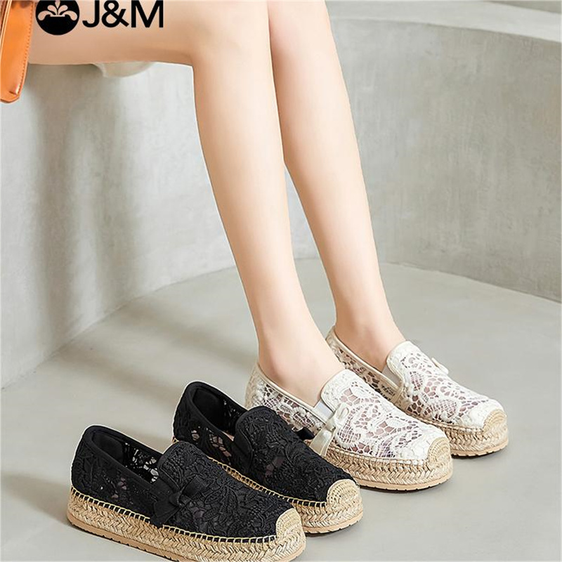 Joy&Mario Platform Women Loafe - Espadrille Slip On のレビューと価格