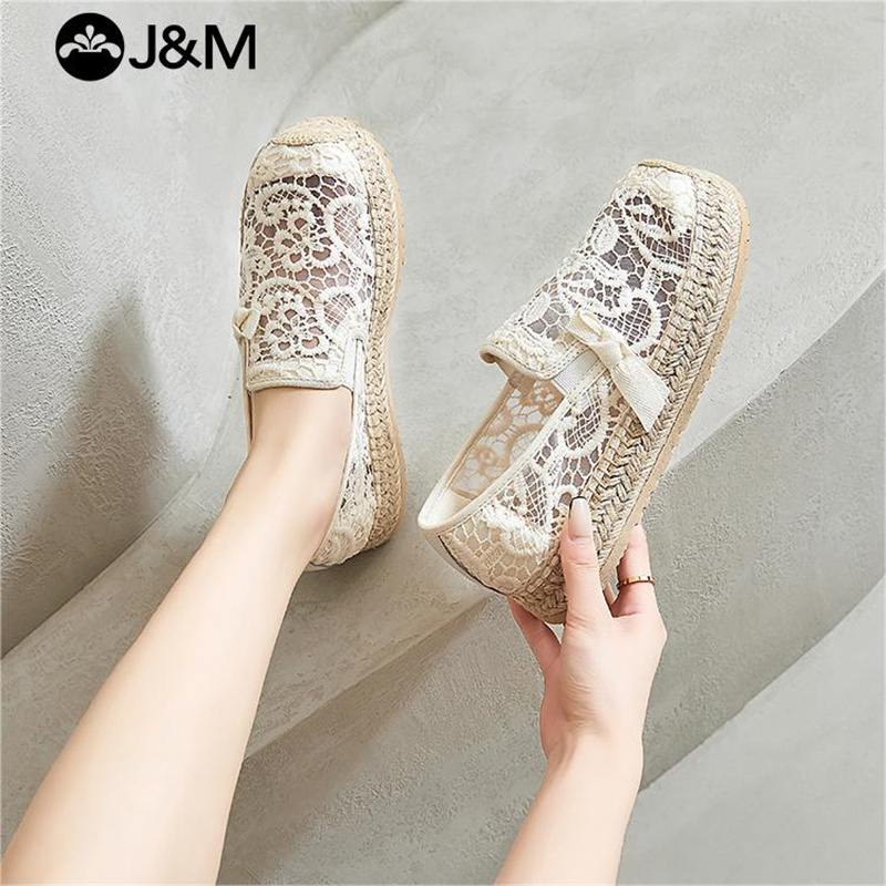 Joy&Mario Platform Women Loafe - Espadrille Slip On のレビューと価格