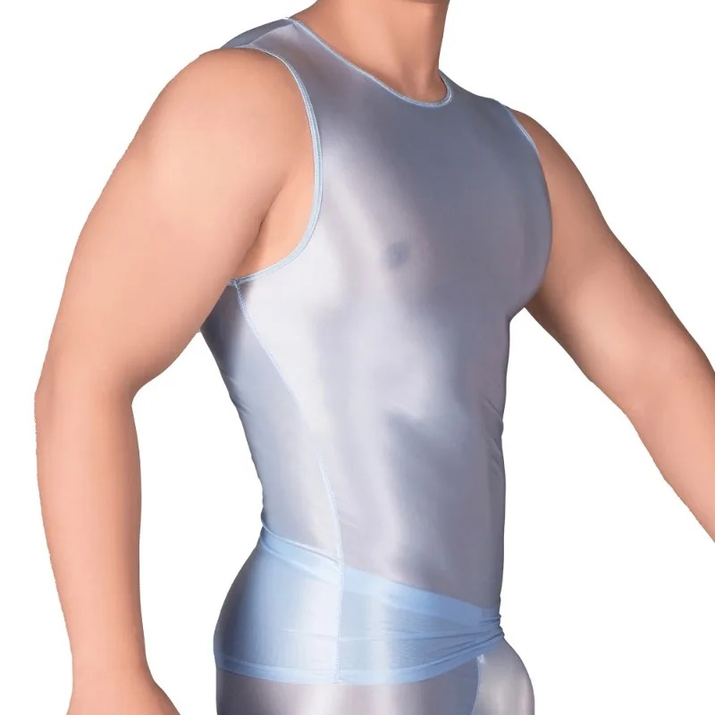 Solid Color Men's Slim Smooth  - Tank Top Muscle のレビューと価格