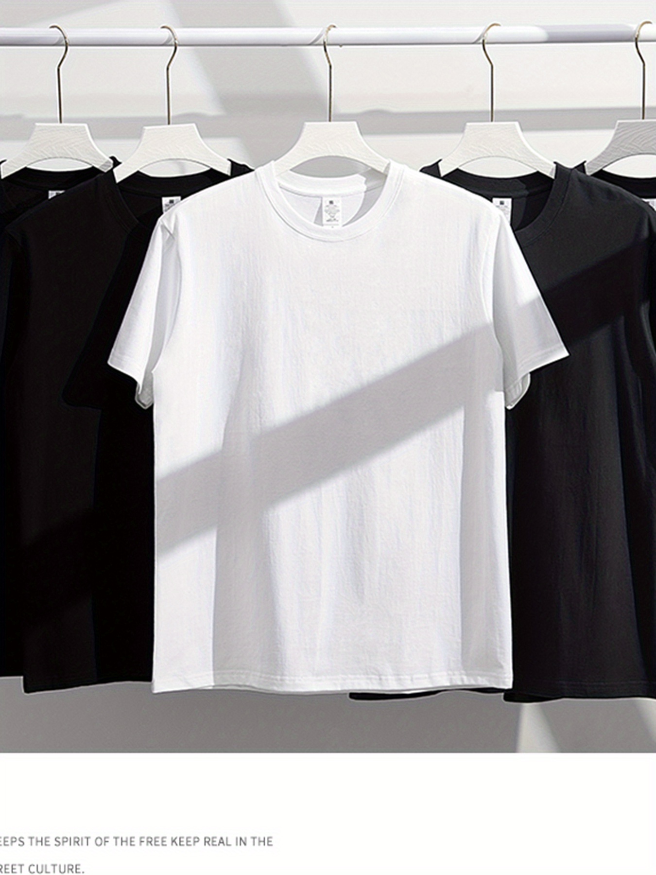 Men's Cotton T-Shirt Soft Brea - Linen Shirt Breathable のレビューと価格