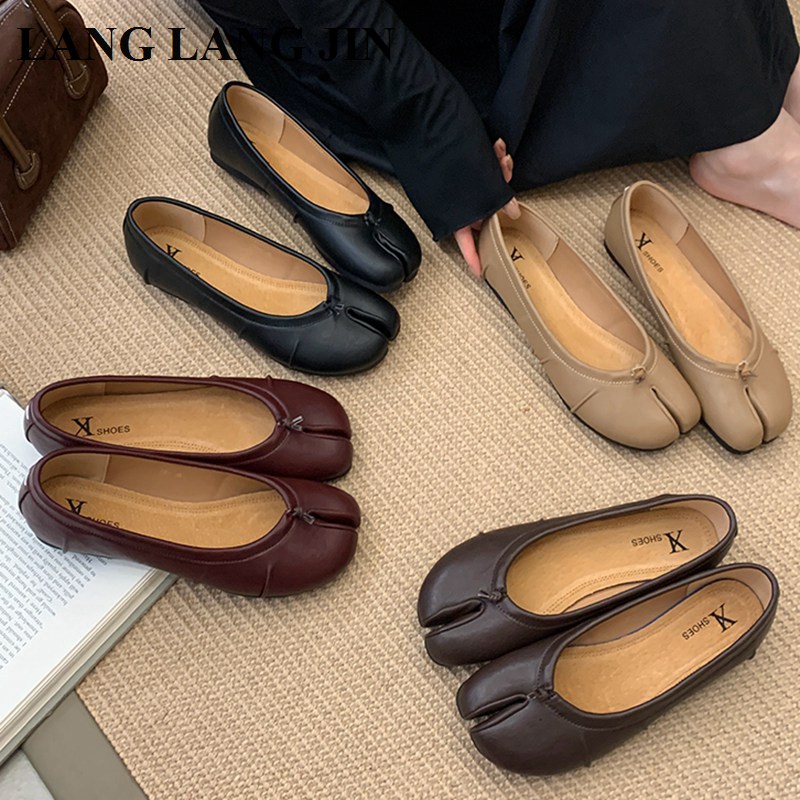 Spring Split Toe Women Ballet  - Espadrille Slip On のレビューと価格