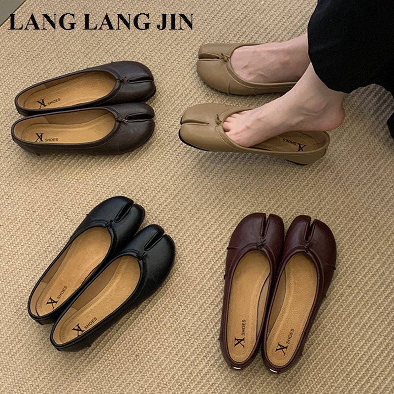 Spring Split Toe Women Ballet  - Espadrille Slip On のレビューと価格