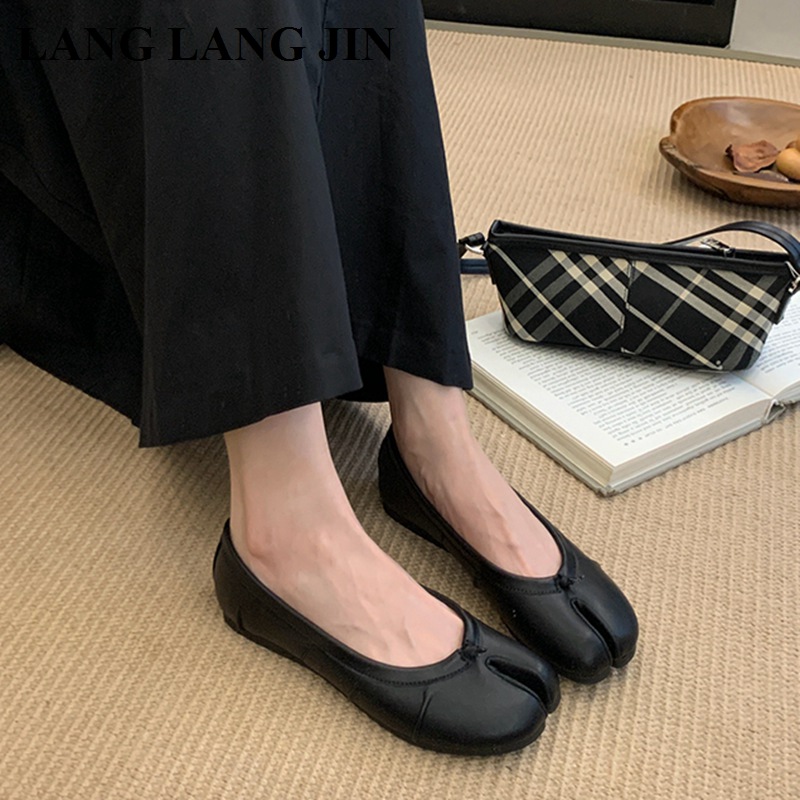 Spring Split Toe Women Ballet  - Espadrille Slip On のレビューと価格