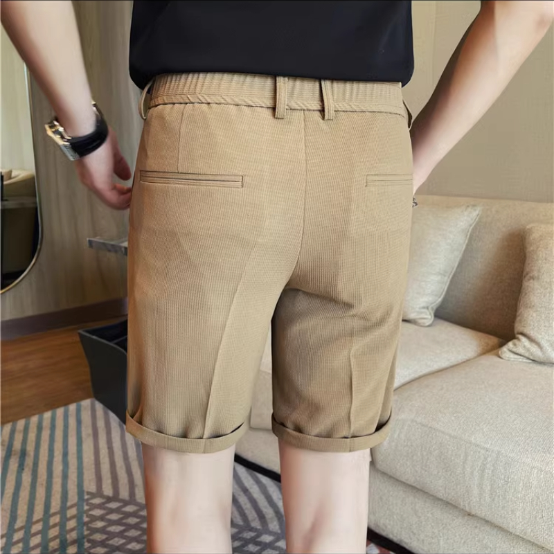 Men's Elastic Waist Summer Sho - Shorts Chino Slim のレビューと価格