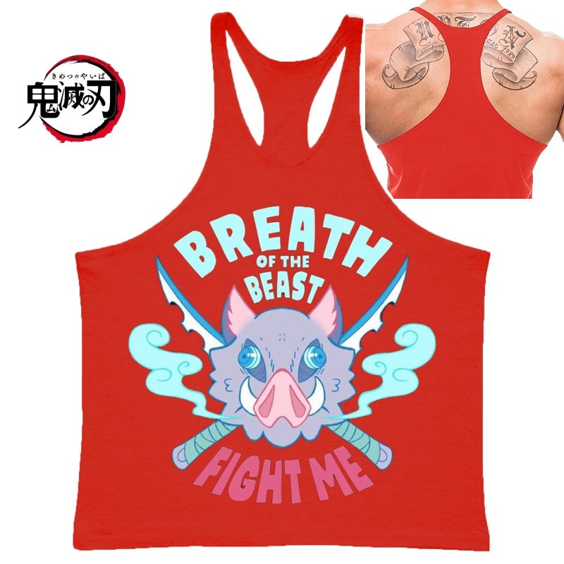 GYM Mens Tank Top Brand (Demon - Tank Top Muscle のレビューと価格